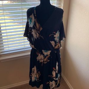 Cold shoulder dress